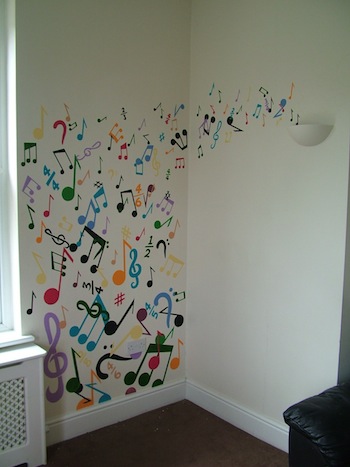Byfield Sensory Room Musical Notes